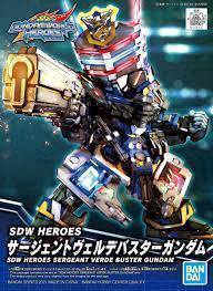 Bandai GSDW Heroes Sergeant Verde Buster Gundam