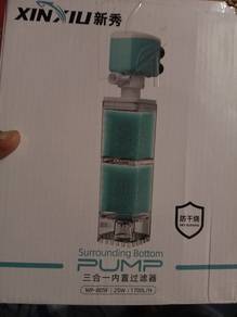 pump ikan dan filter 