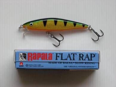 Rapala Flat Rap 8cm P Fishing Lure