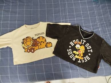 Garfield Crops T-Shirt Collection (Preloved)