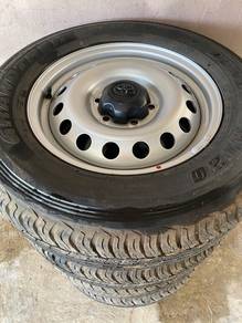 rim dan tayar ori hilux single cab