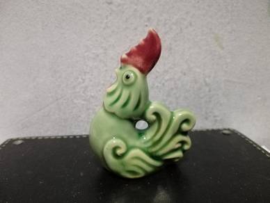 Vintage Porcelain Artistic Cock