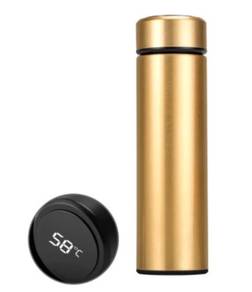 500ml Stainless Steel Smart LED Thermos Heat Insul
