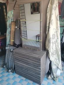 Meja Solek kayu jati