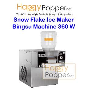 Snow Flake Ice crusher Shaver Bingsu Maker Machine
