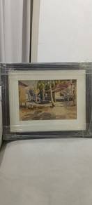 Watercolour Painting lukisan by Ismail Kadir