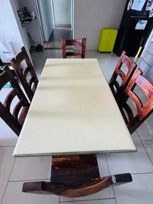 dining table with chairs