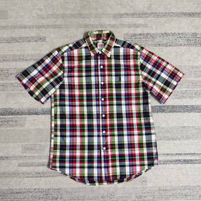 Edwin Kemeja Short Sleeve Checked S