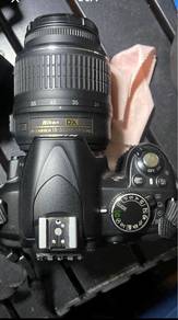 Nikon DSLR Full Set + 3 Lens + Yongnuo Flash