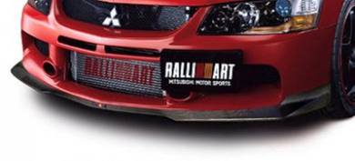 Ralliart Lip Carbon Fiber Lancer Evolution 9 evo