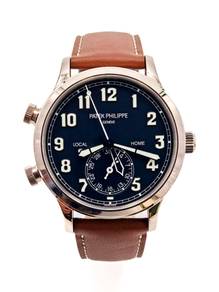 Patek Philippe Calatrava Pilot Travel Time Blue 55