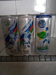 Pele n Oscar Special Football Series Cans