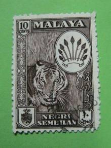 Setem Lama 10 sen (Stamp) Negeri Sembilan