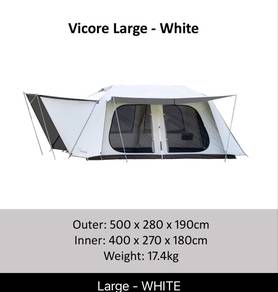 Vidalido VICORE L AUTO TENT IVORY WHITE