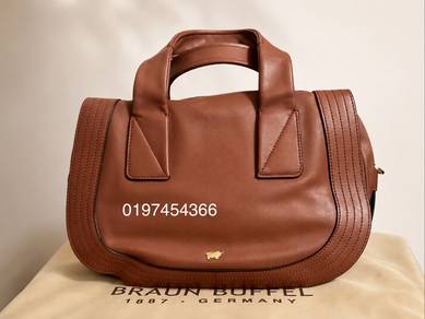 PRELOVED Braun Büffel Leather Bag