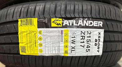 215/45/17 Atlander XSport-86 Thailand 2026 Tayar