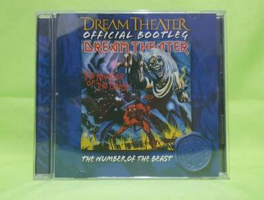 Dream Theater NUMBER OF THE BEAST bootleg 2005 CD