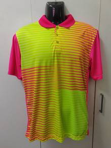 ITEM BARU_Baju T-Shirt ARORA size L Pink_Green