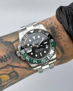 Custom Seiko Mod 40mm Lefty Sprite GMT-Master II