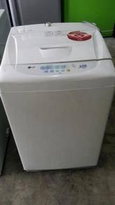 Auto 7kg LG Mesin Machine Recond Top Basuh Washing