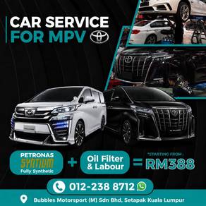 Alphard Vellfire Petronas engine oil service