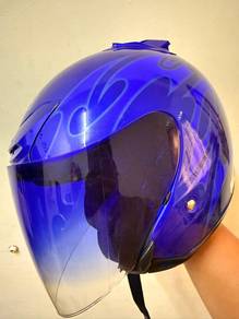 Shoei jack api biru