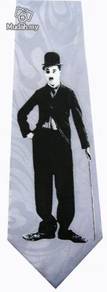 Charlie Chaplin Hollywood Star Cartoon Neck Tie