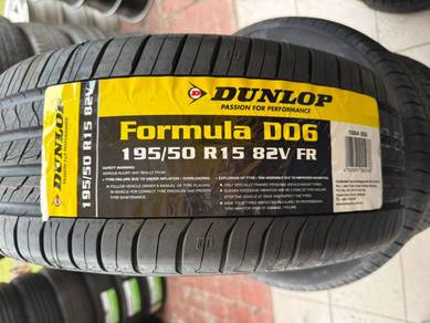 Tayar baru dunlop 195/50/15 tahun 25