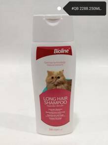 QB2288 Bioline Long Hair Cat Shampoo 250ml Kucing