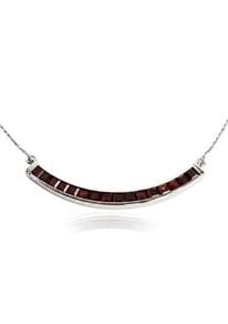 585 WHITE GOLD NECKLACES WITH Gemstones EC00129WGR