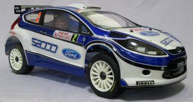 Kyosho 1/9 DRX Ford Fiesta Rally Car Nitro GP