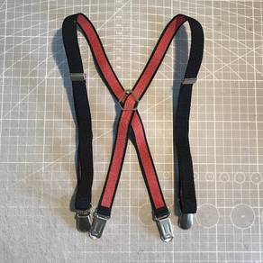 CRFT1749 Black-Pink kid elastic adjustible suspend