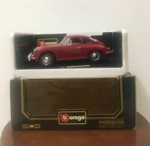 Vintage 1961 Porsche 356B Coupe 1:18 diecast