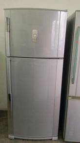 Refurbish Ais Fridge Peti Sejuk Refrigerator Sharp