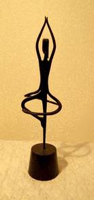 Unique Heavy 12 Inch Ballerina -Hand Crafted Steel