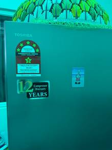 Toshiba 5-Star 2-Door Fridge