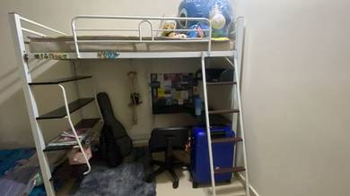 Single Metal Loft Bed