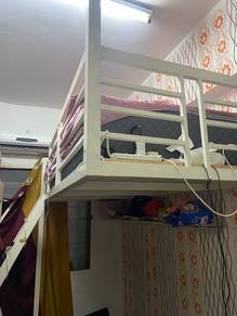 Single Katil Loft/Loft Bed Heavy Duty