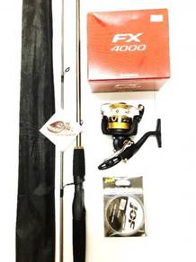 Shimano fx reel combo pioneer snapshot rod