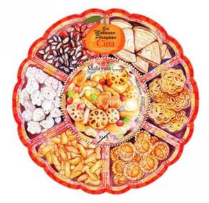 Miniature Sheet Festive Food Series Chinese 2017