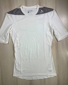 Adidas Techfit White Compression #DR Used