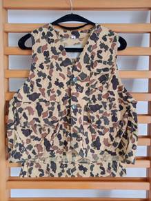 vintage 1970 Hunter Choice camo vest make levis