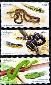 Mint Stamp Year of Snake Malaysia 2025