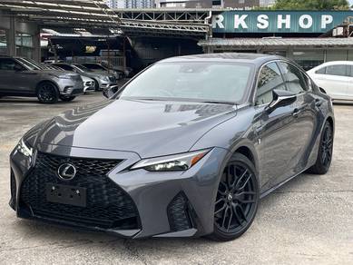Lexus IS 300 F SPORT MODE BLACK in Setapak, KUL