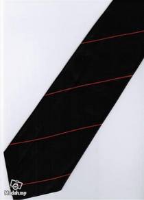 Black Orange HandMade Men Formal SILK Neck Tie