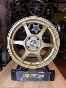 NEW RIM SSRC 16x7 4x114.3  40 73.1 LIGHT GOLD MLG