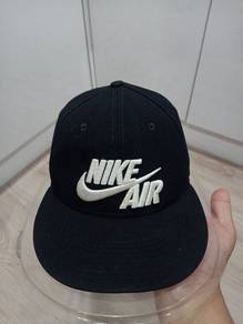 Original Nike Air Snapback Cap Black White