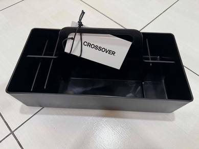 Crossover Black Multi-Compartment Storage Organize