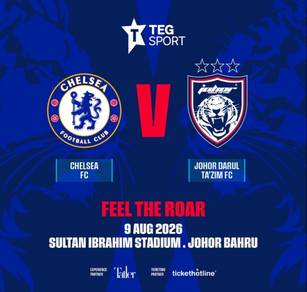 WTS 2 TICKET CHELSEA VS JDT (Cat A).