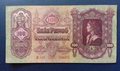 Hungary 100 Pengo 1930